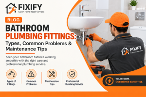 Bathroom Plumbing Fittings: Types, Common Problems & Maintenance Tips