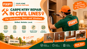 Carpentry Repair in Civil Lines, Delhi | Fixify