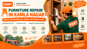 Furniture Repair in Kamla Nagar, Delhi | Fixify